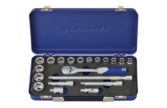 LLAVE VASO HEXAG. 3/8 8-22MM+A