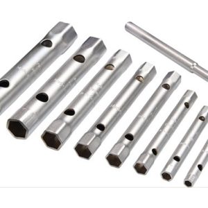 LLAVE TUBO HEXAG. 2 BOCAS C/RE