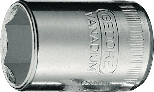 LLAVE DE VASO HEXAGONAL 1/4 11