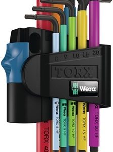 LLAVE ALLEN TORX T8-T40 COLORE