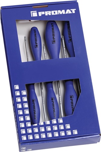 DESTORNILLADORES JGO 6PZ: 2 PZ