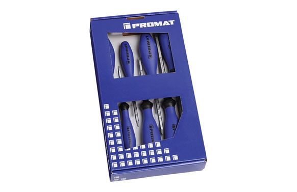 DESTORNILLADORES JGO 7PZ: 3 PZ