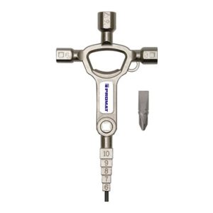 LLAVE CABINA CONTROL GAS-AGUA-