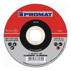 DISCO DESBASTE ALUMINIO CONICO