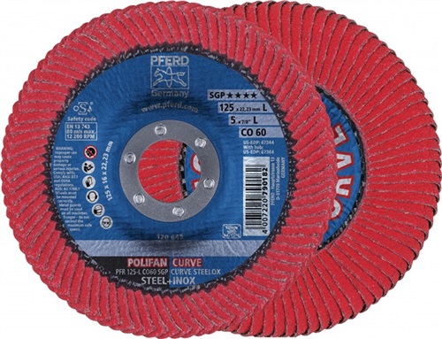 DISCO LÁMINAS CÓNICO Ø125X11MM