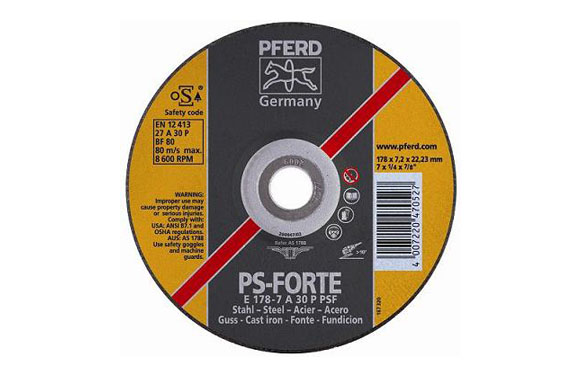 DISCO DESBASTE METAL CONICO Ø2