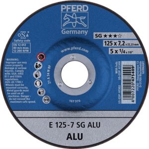 DISCO DESBASTE ALUMINIO CONICO