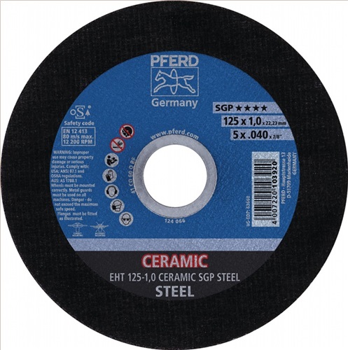 DISCO CORTE METAL Ø125X1,0MM C