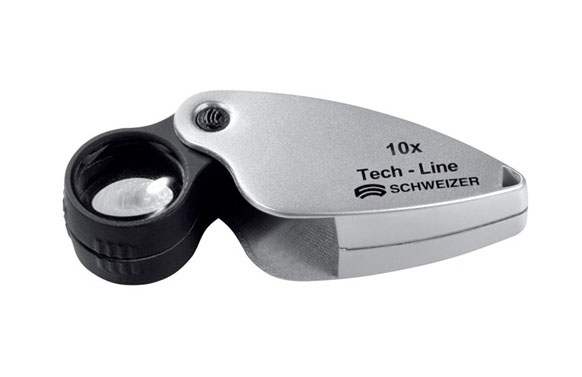 LUPA MANO PLEGABLE AUMENTO 20X