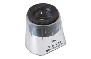 LUPA DE PIE AUMENTO 10X Ø30MM