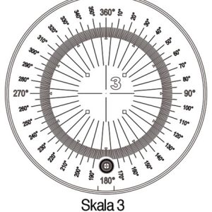 ESCALA MEDICIÓN LUPA PIE TECH-