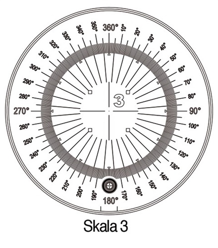 ESCALA MEDICIÓN LUPA PIE TECH-
