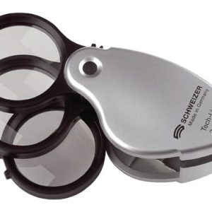 LUPA MANO PLEGABLE 2 LENTES AU