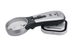 LUPA MANO ASFERICA CON LED AUM