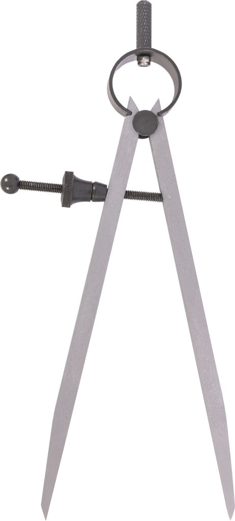 COMPÁS CON RESORTE LONGITUD 25