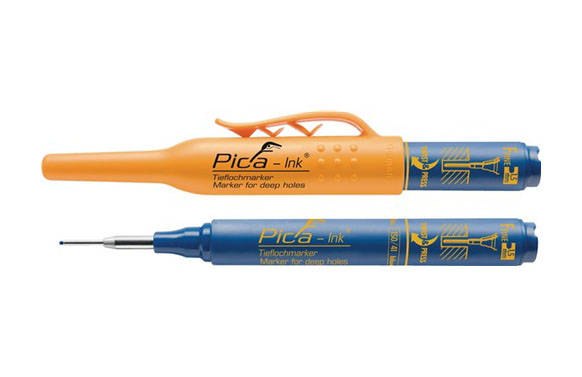 MARCADOR PORTAMINAS TINTA AZUL