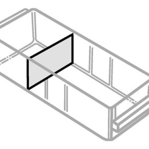 SEPARADOR 135X57MM TRANSP CAJO