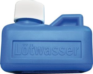 CONTENEDOR PLASTICO AZUL 125ML