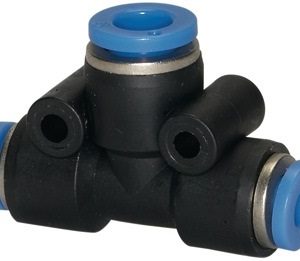 CONECTOR EN T SERIE AZUL 2 X 6