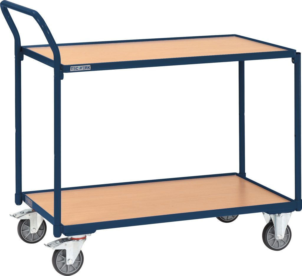 MESA RODANTE TUBO ACERO 2 BALD