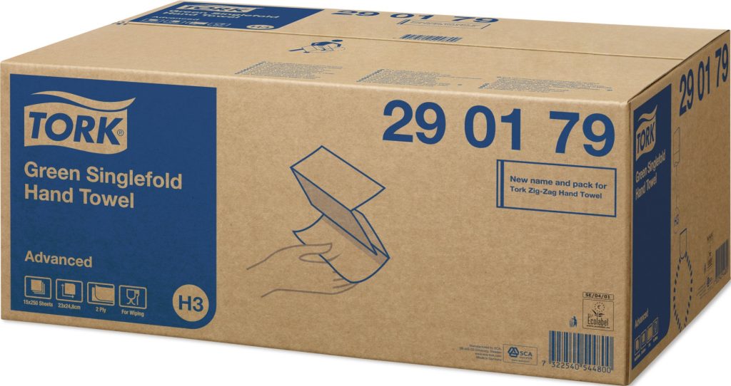 TOALLAS DE PAPEL DE MANOS TORK