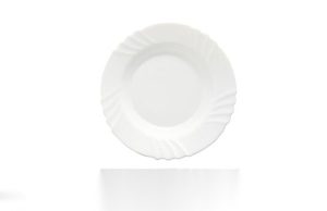 PLATO HONDO 24 CM BL I100701 C