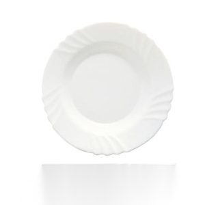 PLATO HONDO 24 CM BL I100701 C