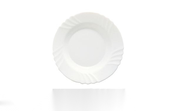 PLATO HONDO 24 CM BL I100701 C