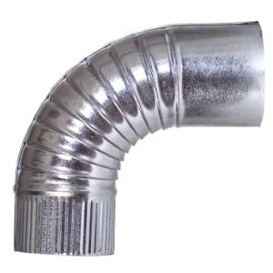 CODO T/ESTUFA 200 MM GALV AC 7