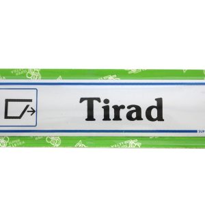 PLACA ADH TIRAD 175X040MM