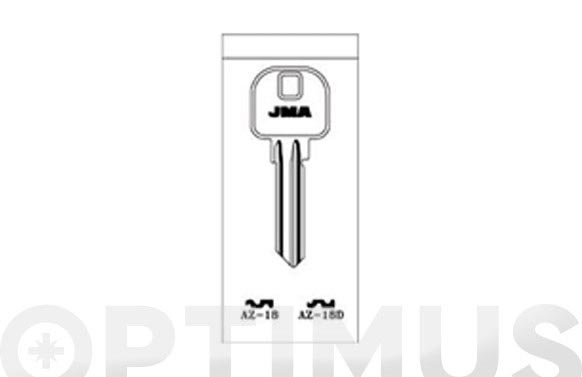 LLAVE ACERO JMA AZ-18D