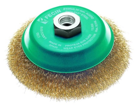 CEPILLO CONICO AMOLADORA 100 M