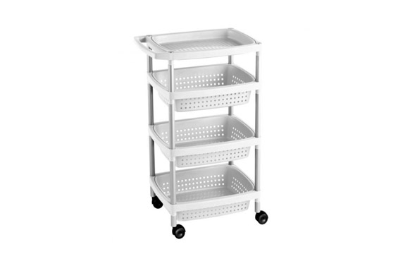 CARRO VERDULERO 4C BLANCO 7382