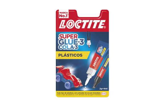 ADHESIVO SUPERGLUE-3 PLASTICOS