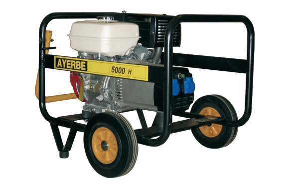 GENERADOR GAS. 9 CV 5KVA AYERB