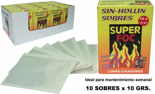 DESHOLLINADOR ESTUFA 0815 10 P