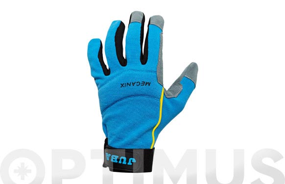 GUANTE CUERO MECANIX AZ L09 27