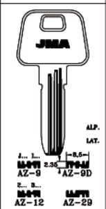 LLAVE LATON JMA AZ-29