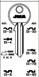 LLAVE ACERO JMA IS-8D