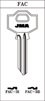 LLAVE ACERO JMA FAC-3D