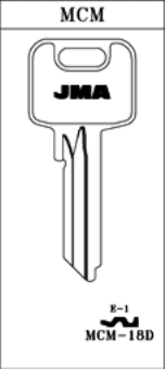 LLAVE ACERO JMA MCM-18D