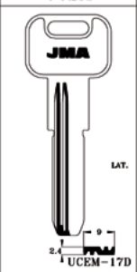 LLAVE LATON JMA UCEM-17D