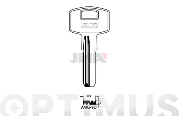 LLAVE LATON JMA AMG-9D