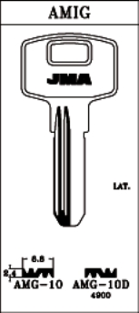 LLAVE LATON JMA AMG-10D
