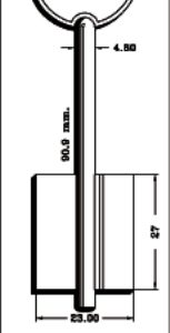 LLAVE LATON JMA SAF-2G