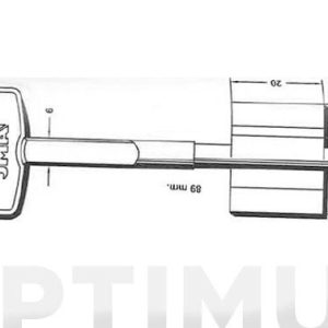 LLAVE LATON JMA EZ-2G