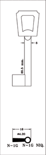 LLAVE LATON JMA N-1G