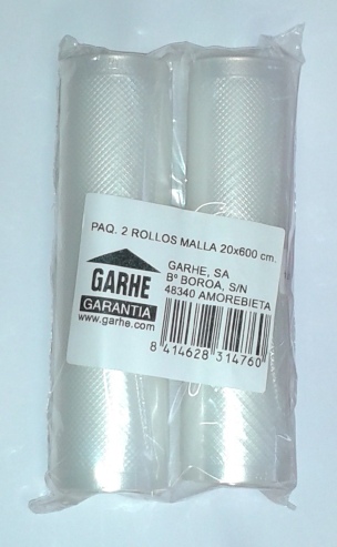 BOLSA VACIO 20X600CM 2 PZ