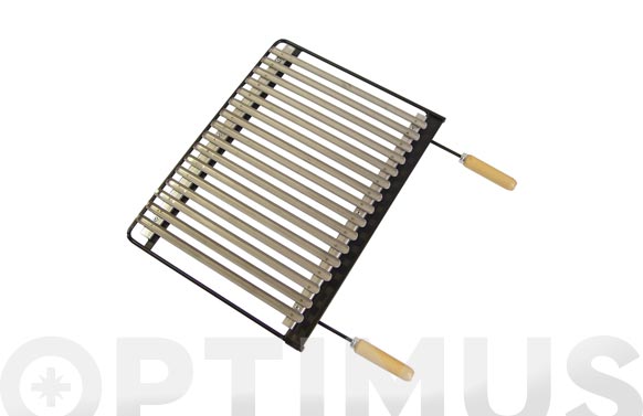 PARRILLA BARBACOA INOX 66X41 C