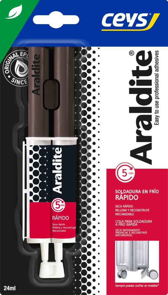 ARALDITE RAPIDO JERINGA 24 ML